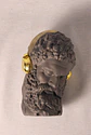 Figura Decorativa Headphones (preto mate e dourado) - Thumbnail 4
