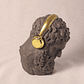 Figura Decorativa Headphones (preto mate e dourado) - Thumbnail 1