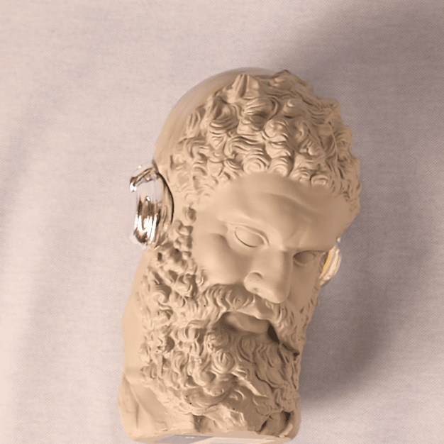 Figura Decorativa Headphones (cinzento e prateado) 4