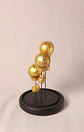 Figura Decorativa Balões Dourados - Thumbnail 3