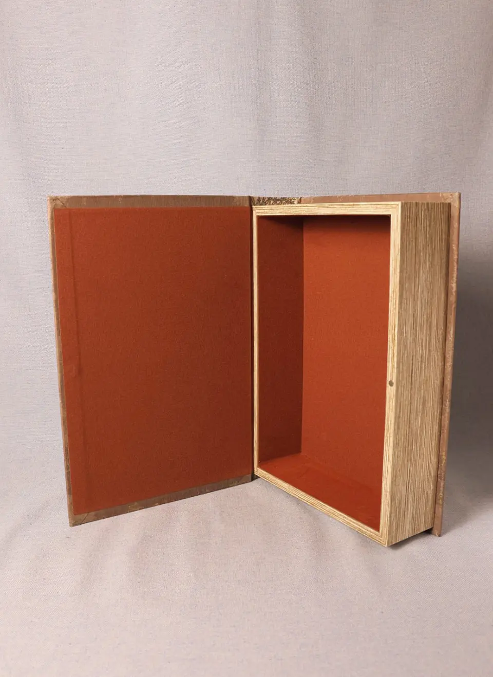 Conjunto de Caixas Decorativas em Forma de Livro (tons terrosos) 3