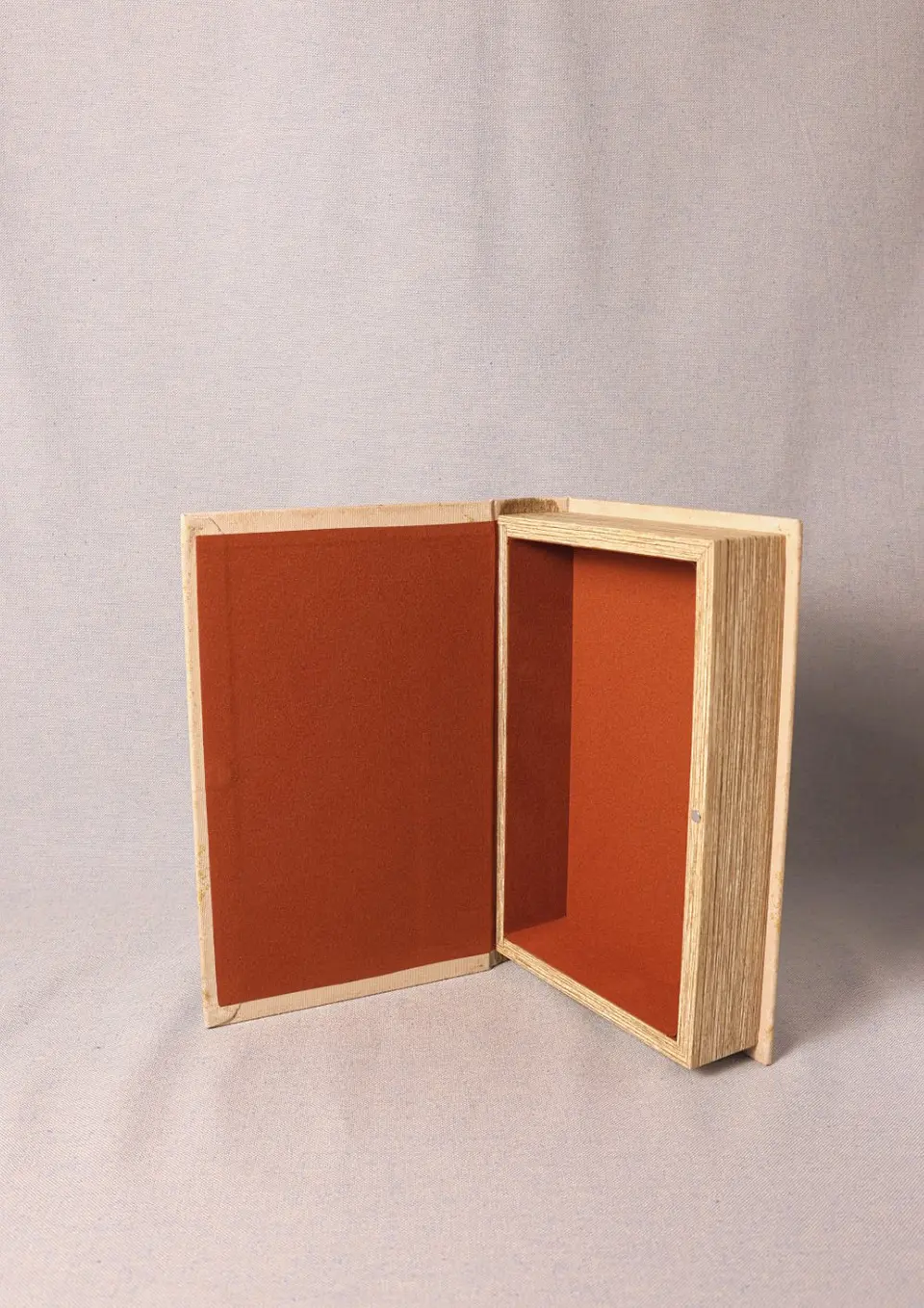 Conjunto de Caixas Decorativas em Forma de Livro (tons claros) 6