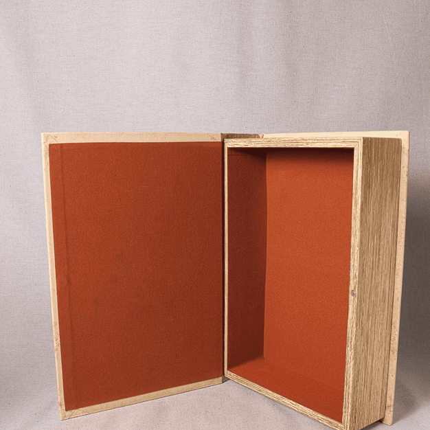 Conjunto de Caixas Decorativas em Forma de Livro (tons claros) 4