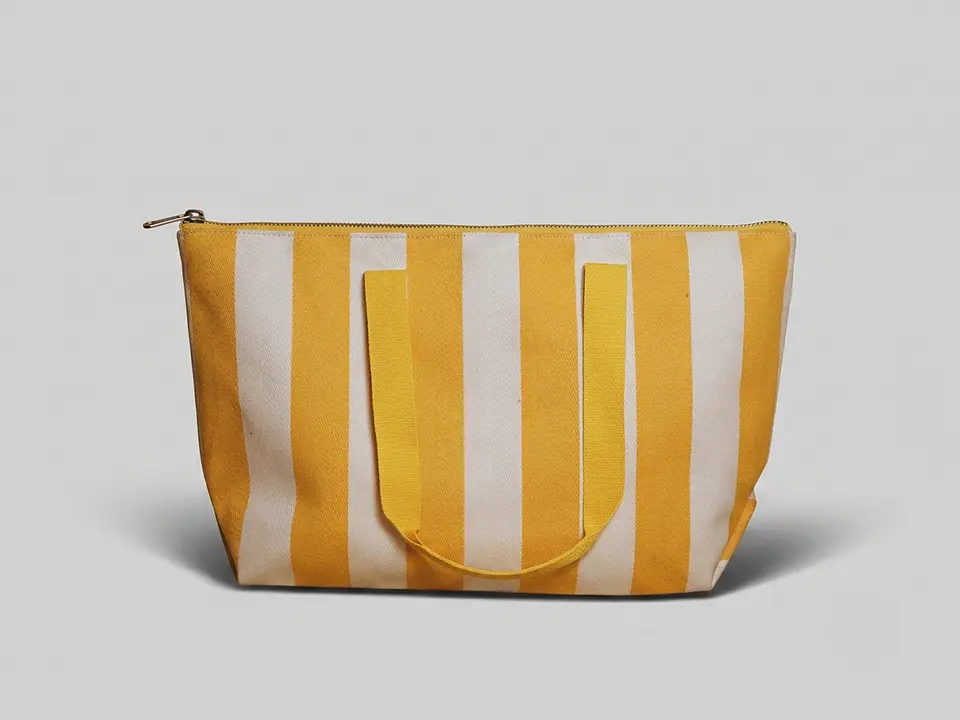 Saco de Praia Capri Amarelo 2