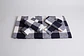 Conjunto de Mesa Vichy Azul Escuro - Thumbnail 1