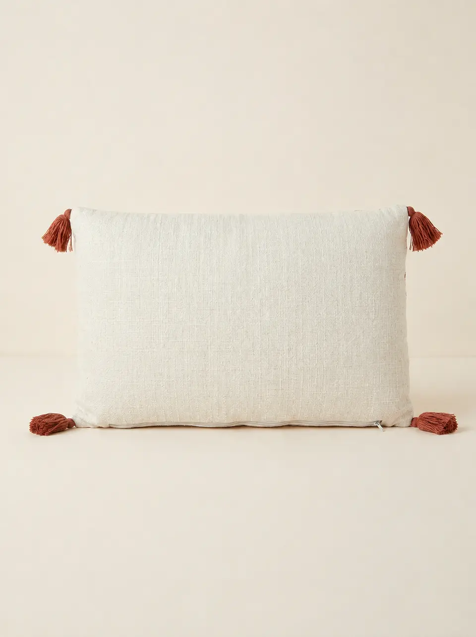 Conjunto de 2 Almofadas Patchwork Multicolor (50 × 30 cm) 3