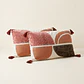 Conjunto de 2 Almofadas Patchwork Multicolor (50 × 30 cm) - Thumbnail 1
