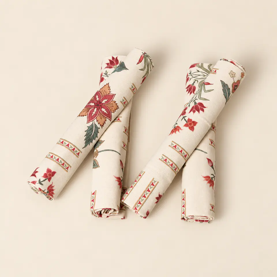 Conjunto de 4 Individuais Nataly Multi (35 × 50 cm) 1