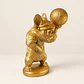 Figura Decorativa Bulldog Jogador de Basquetebol - Thumbnail 2