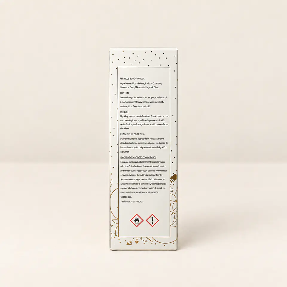 Perfume de Interior Paris Black Vanilla (100ml) 4
