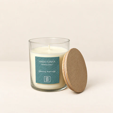 Vela Perfumada Haba Tonka (230g)