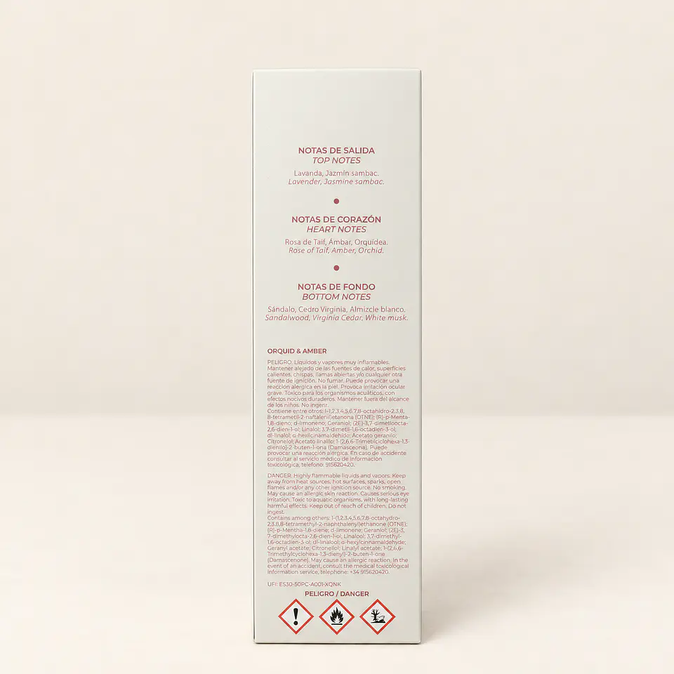 Difusor de aroma Orquid & Amber (200ml) 3