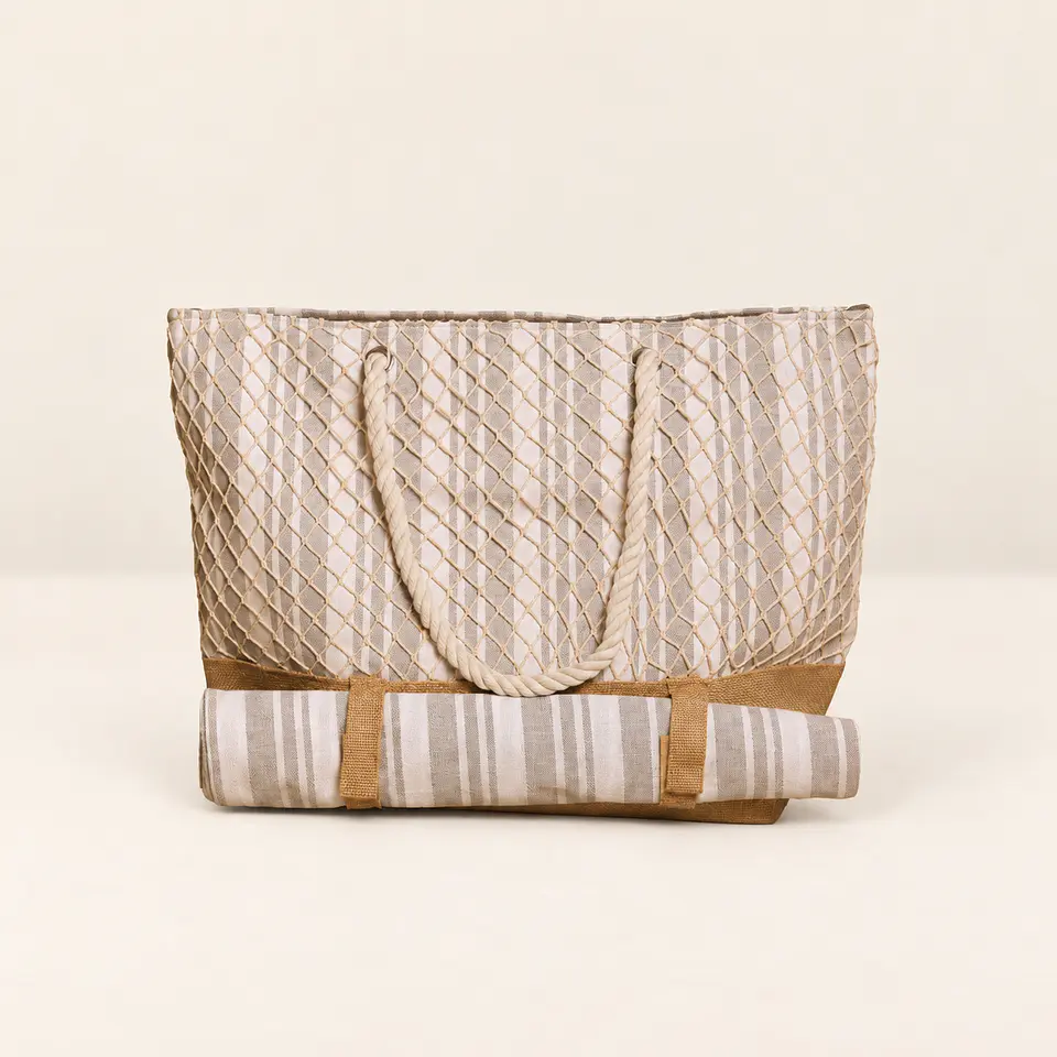 Conjunto de Praia Cinzento 1