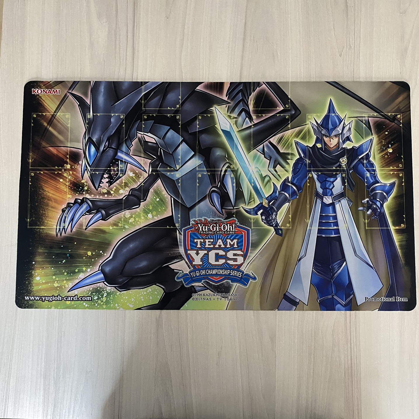 Yugioh! Playmat  TEAM 3v3 - Complete Set timaeus, critias and hermos 1