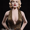 Figura de Coleccion Marilyn Monroe Gold Dress Escala 1/6