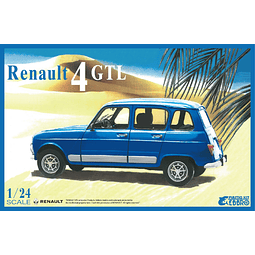 Carro de armar Renault 4 GTL 1/24