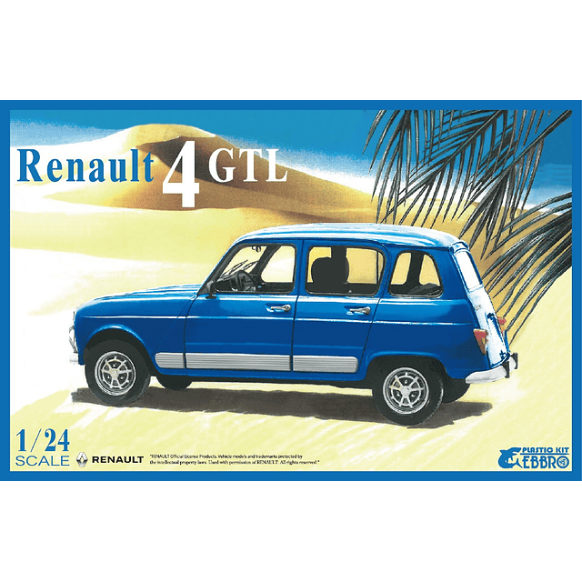 Renault 4 GTL 1/24