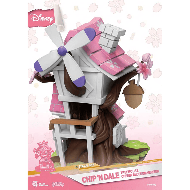 Figura Colección Treehouse Chip N Dale Disney Beast Kingdom