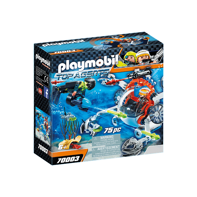 Playmobil Spy Team Sub Bot