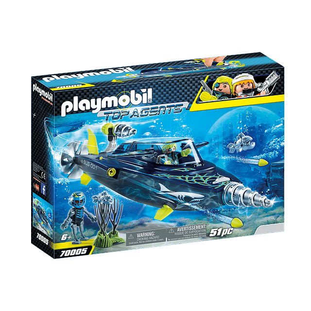 Playmobil Team S.H.A.R.K. Perforadora