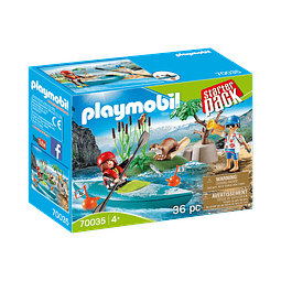 Playmobil Starterpack Aventura En Canoa