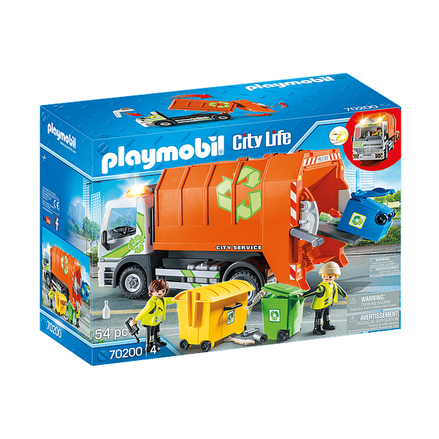 Playmobil Camión De Reciclaje