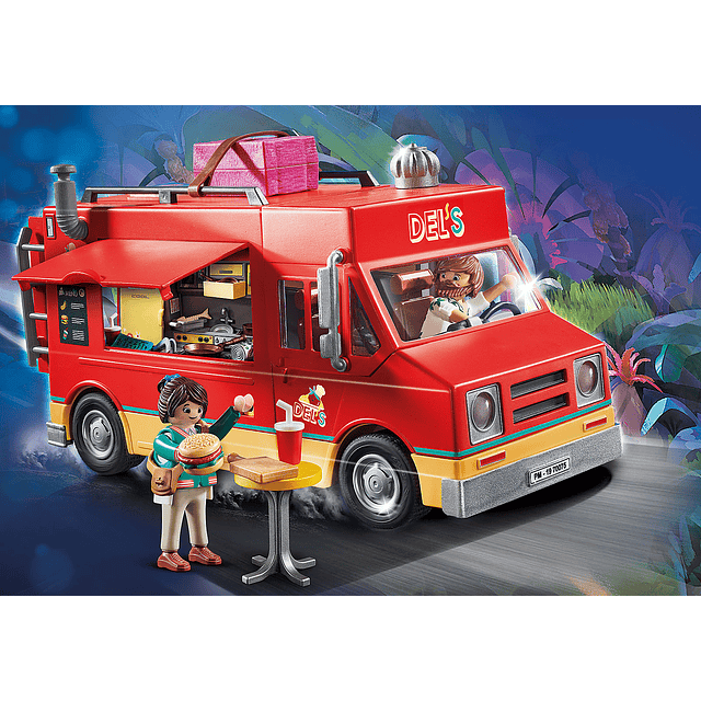 Playmobil: The Movie Food Truck Del´s