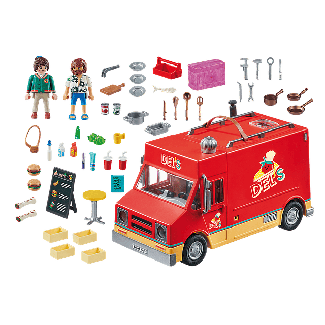 Playmobil: The Movie Food Truck Del´s