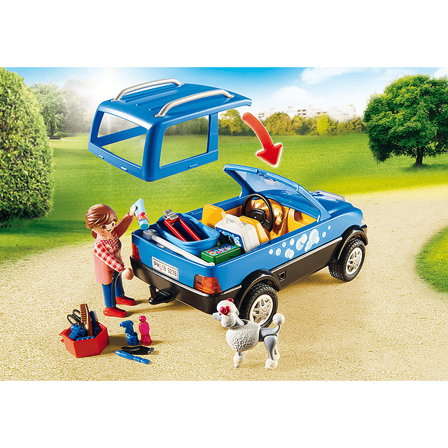 Playmobil Coche Lavandería De Perros