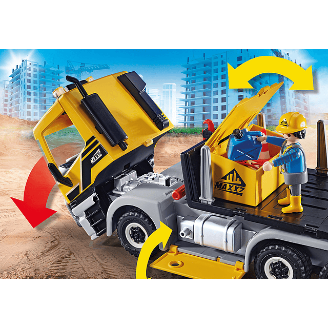 Playmobil Camión volqueta de Construcción