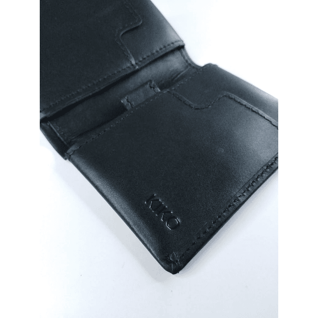 Billetera Slim Bifold Negra