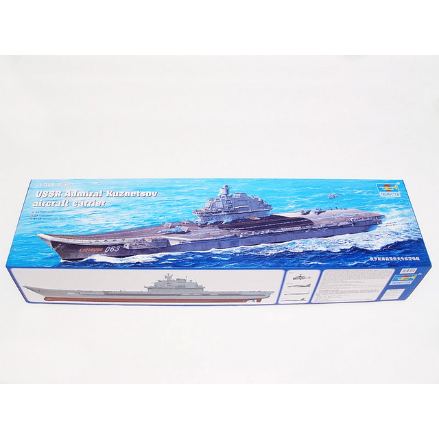 Barco 1:350 Para Armar Aircraft Carrier-Admiral Kuznetsov