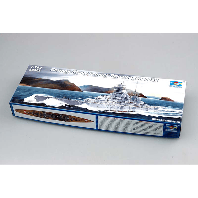 Barco 1:700 Para Armar German Cruiser Prinz Eugen 1942