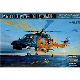 Helicoptero 1:72 Para Armar German Navy Westland Lynx Mk.88