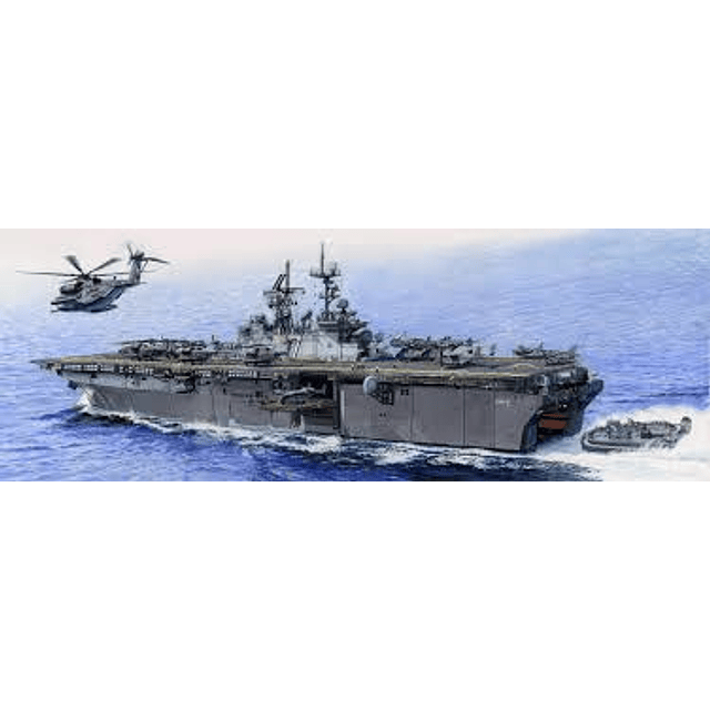 Barco 1:350 Para Armar Iwo Jima Lhd-7