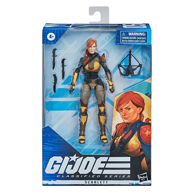 Figura Colección Scarlett G.I. Joe Classified