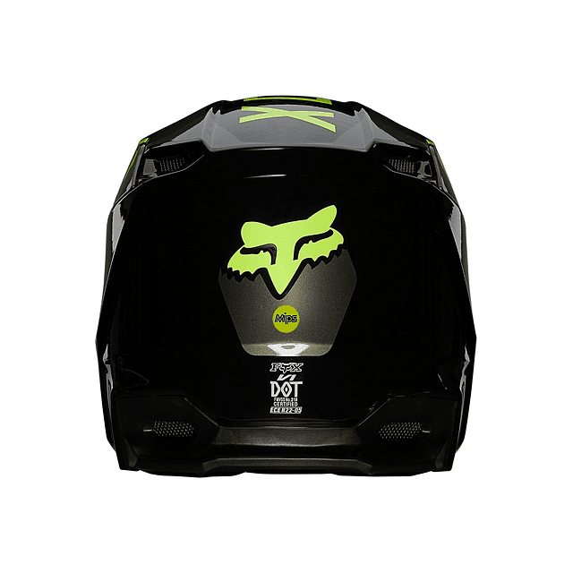 Casco Fox V1 Revn Ece 2021 Flo-Ylw Talla M