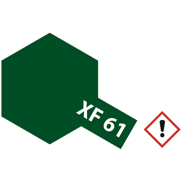 Pintura Modelismo Xf-61 Acrilic Dark Green 23Ml