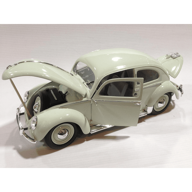 Carro Armado Y Pintado  VW Escarabajo 1951 1/16