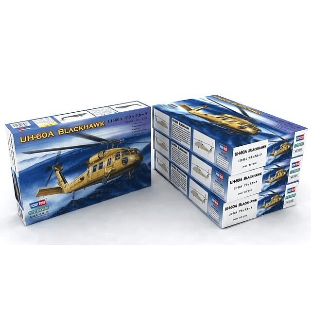 Helicoptero 1:72 Para Armar Uh-60A "Blackhawk" Helicopter