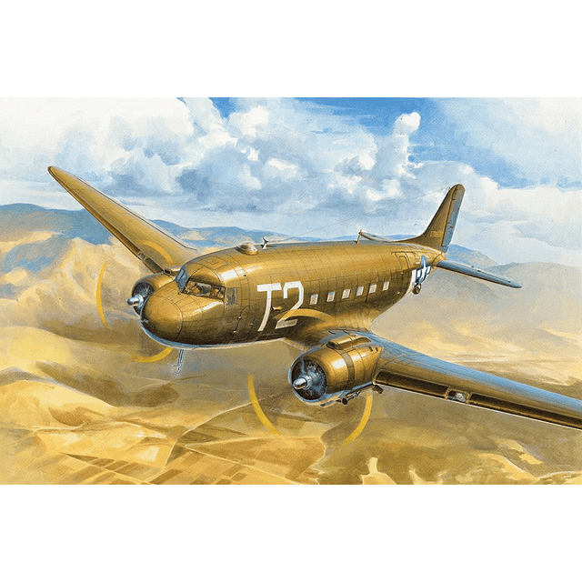 Avion Para Armar C-47A Skytrain 1/72