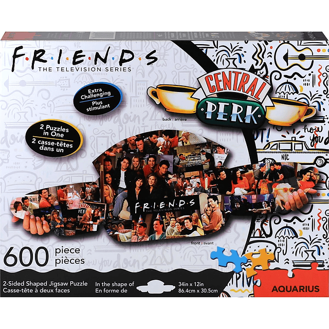Rompecabezas Friends Central Perk And Colla 600