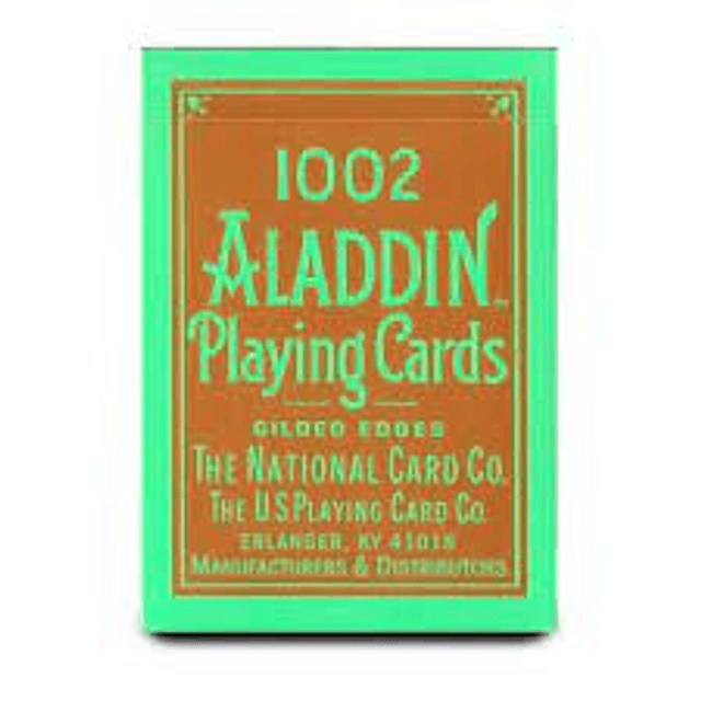 Bicycle Aladdin Poker Glided 1002