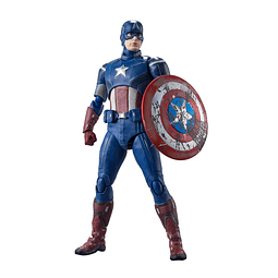 Figura Colección  Captain America Avengers Assemble Edition S.H.Figuarts