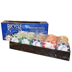 Bicycle Clay Poker Chips Filled 8 Gram