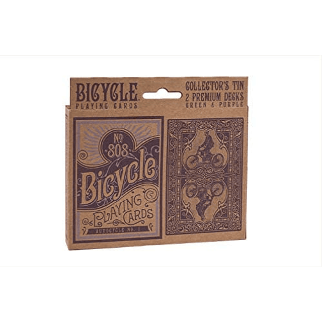 Bicycle Retro Tin Gift Set