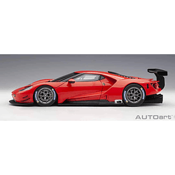 Carro Colección AUTOart  Ford Gt Le Mans Plain 2019 1/18