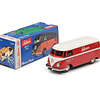 Carro Colección De Cuerda Micro Racer Vw T1 Box Van Red