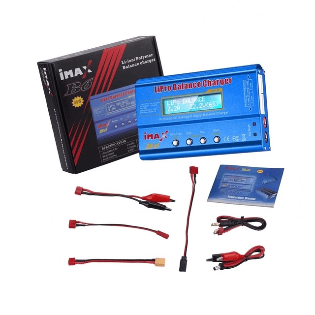 Cargador Inteligente - Baterias LiPo Imax B6