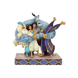 Figura Colección  Aladino, abrazo al grupo By Jim Shore